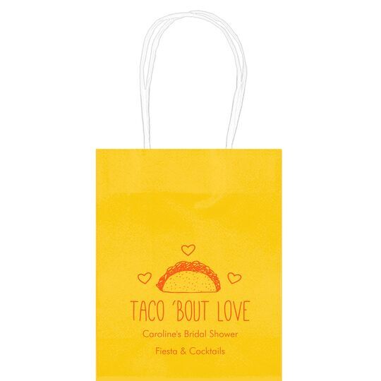 Taco Bout Love Mini Twisted Handled Bags